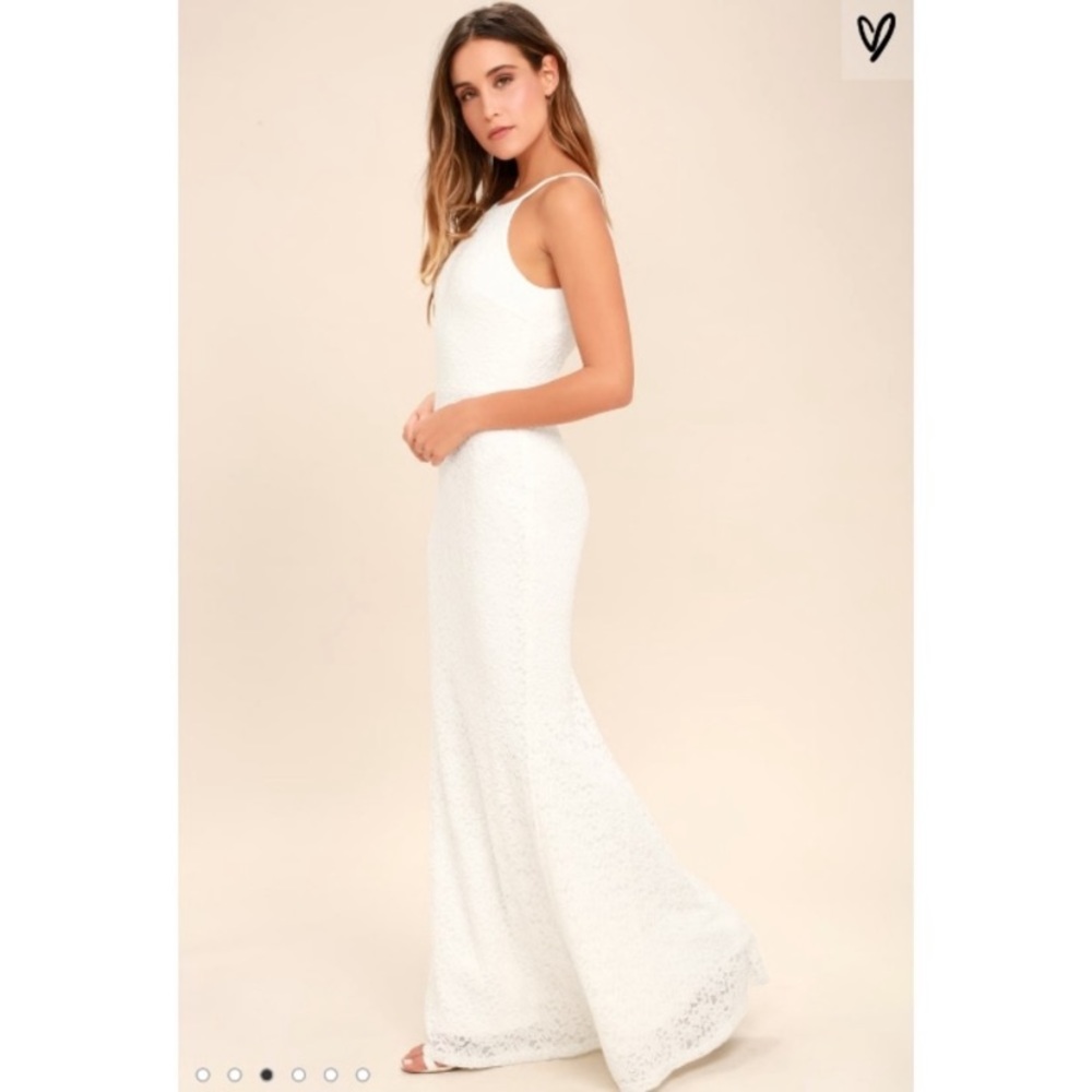 FINAL PRICE‼️ NWOT Lulu’s maxi gown sizes various - Picture 4 of 7